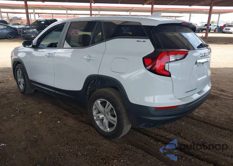 2024 GMC Terrain Fwd Sle from USA, damaged, VIN 3GKALMEG5RL376674